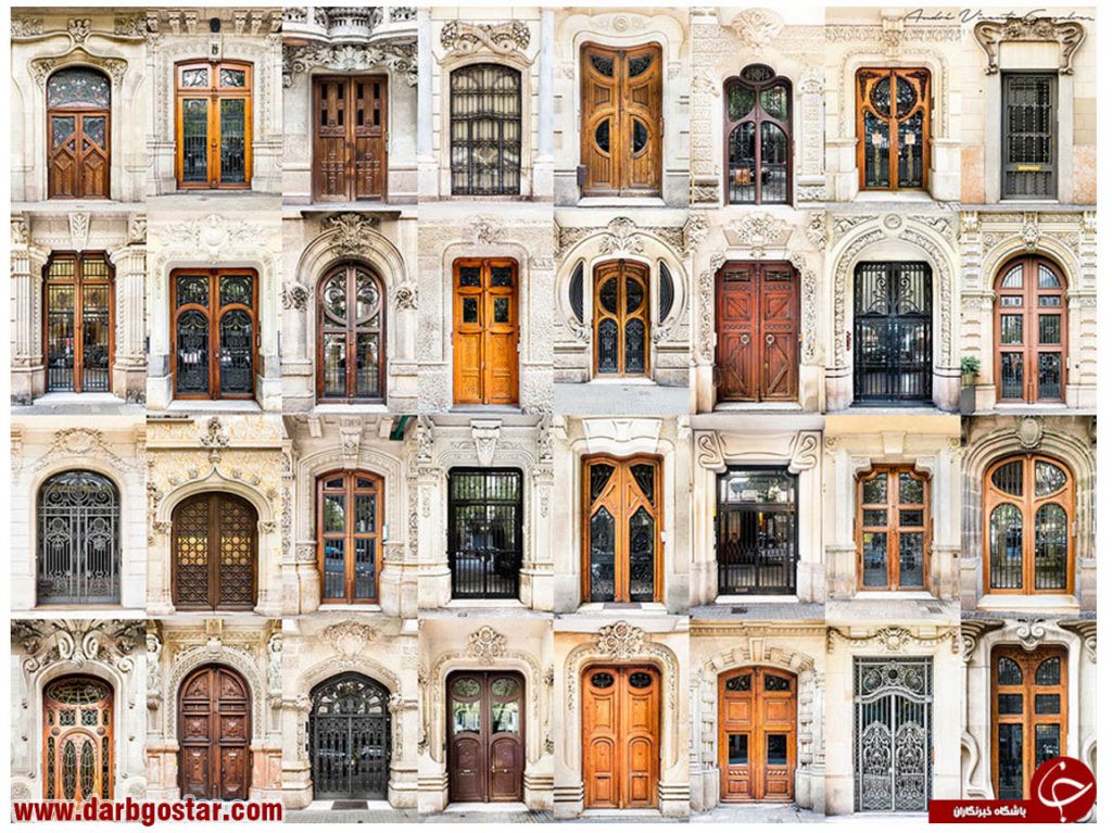 عکس از پنجره ساختمان های اسپانیا