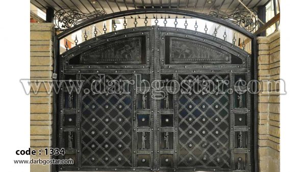 درب فرفورژه درب هخامنشی کد درب 1334