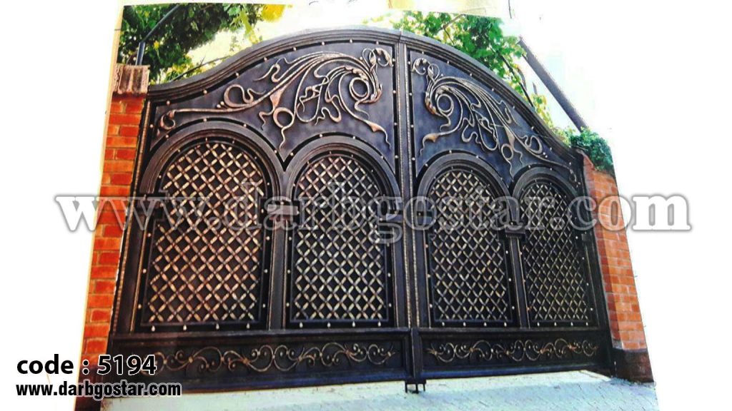 ساخت درب فرفورژه کد درب 5194