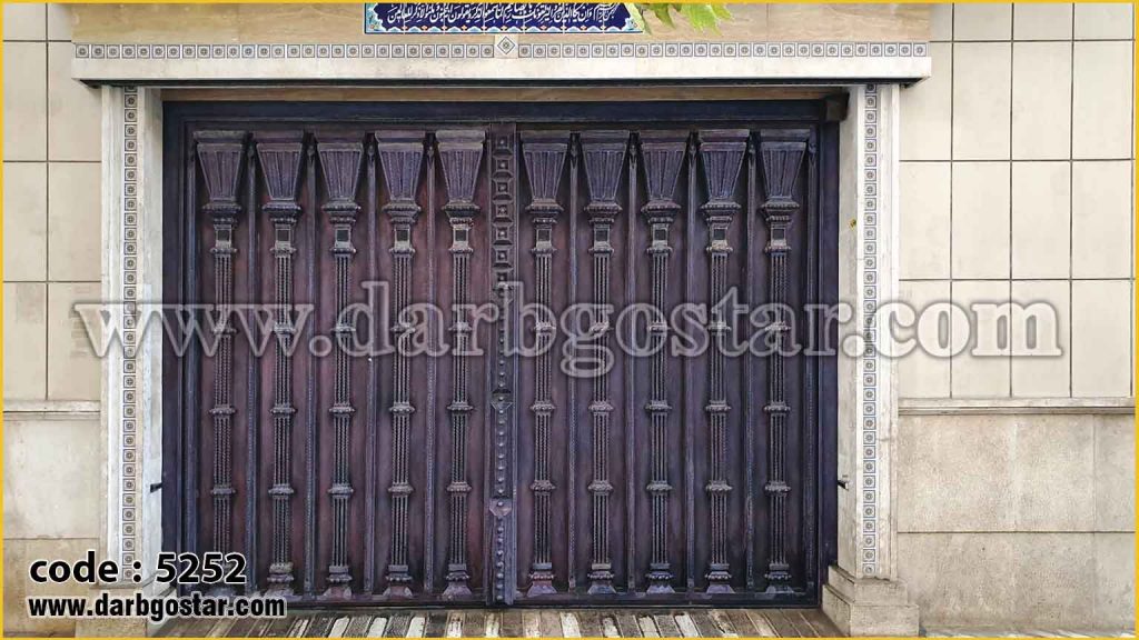 درب پارکینگ کد درب 5252