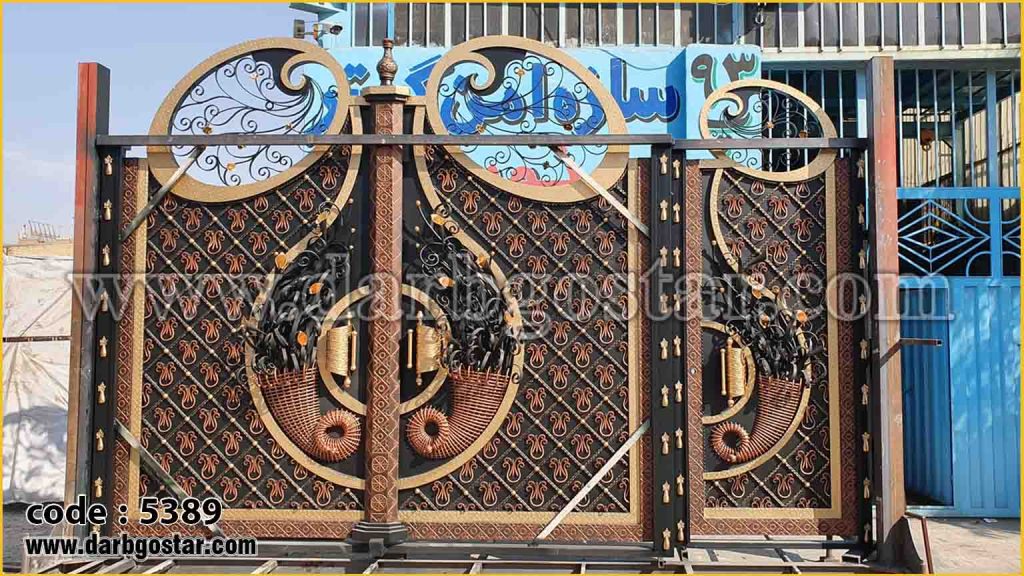 درب فرفورژه شیک کد درب 5389