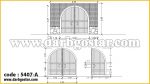 5407-A طراحی درب ساختمان