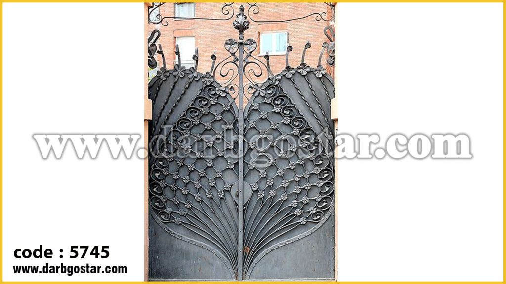 درب عابررو ساختمان کد درب 5745