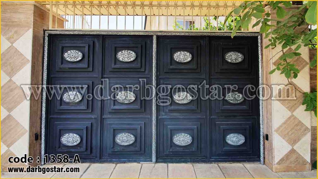 1358-A درب آهنی پارکینگ