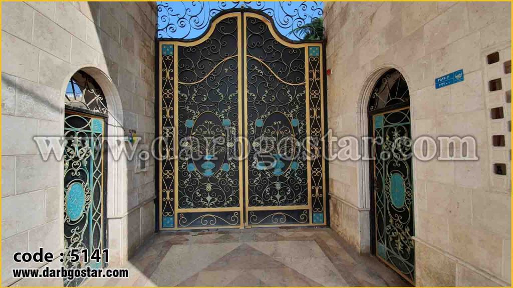 درب های ورودی حیاط درب کد 5141