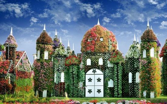 زیباترین باغ گل جهان