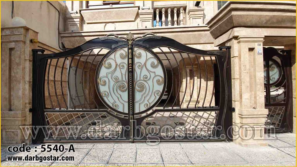 5540-A درب حیاط درب پارکینگ