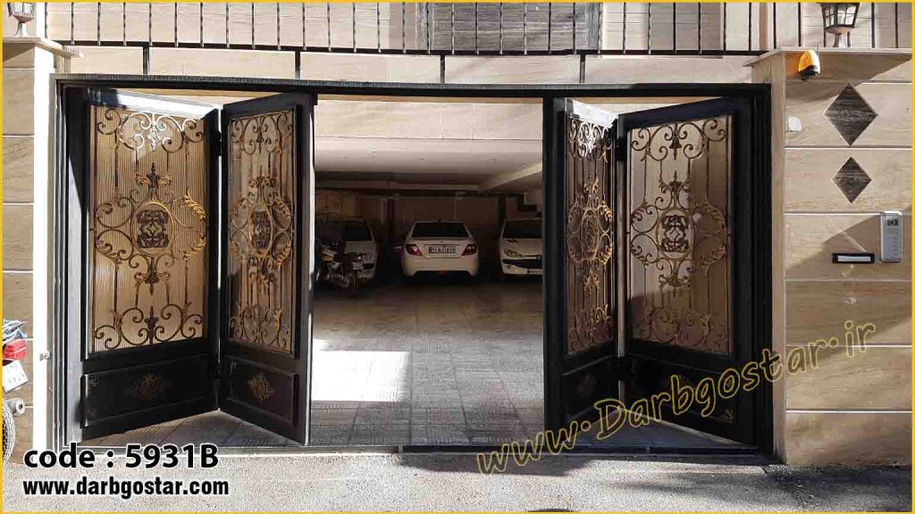 5931B درب چهار لنگه اتومات