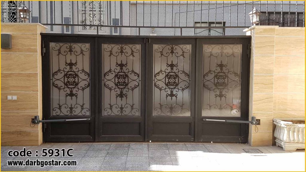 5931C درب چهار لنگه کنترولی