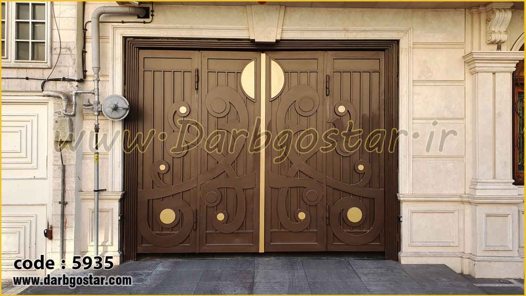 درب 4 لنگه پارکینگ کد درب 5935