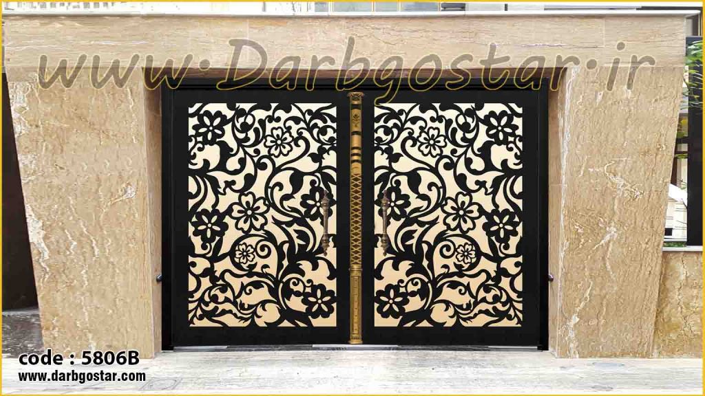 5806B درب مدرن درب پارکینگ