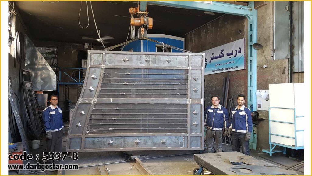 5337B تولید درب های ساختمانی