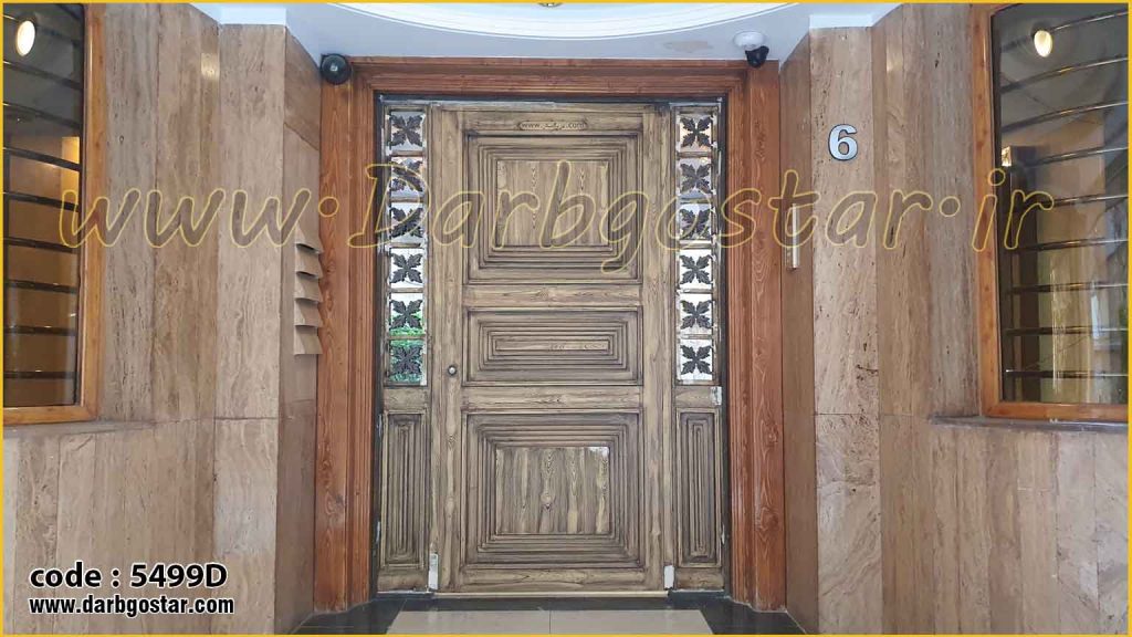 5499D نصب درب ورودی ساختمان