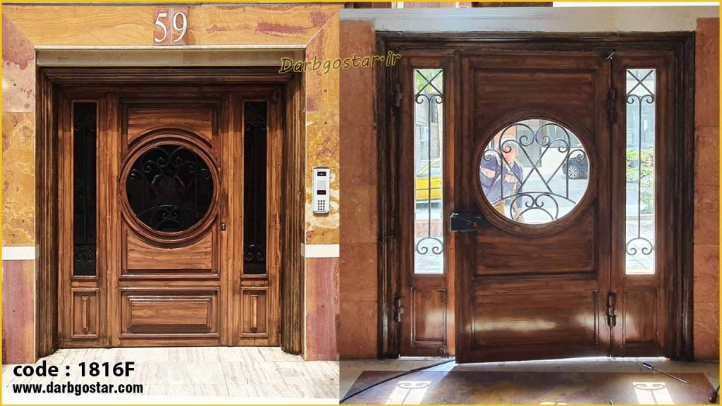 1816-Fنمای پشت درب ورودی