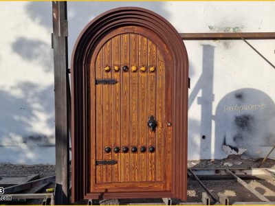درب ورودی طرح چوب کد 3103