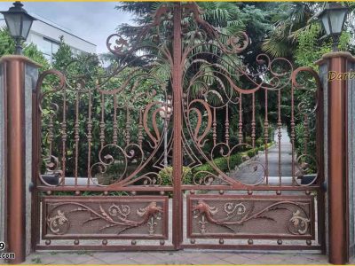 درب فرفورژه ویلایی کد درب 3209