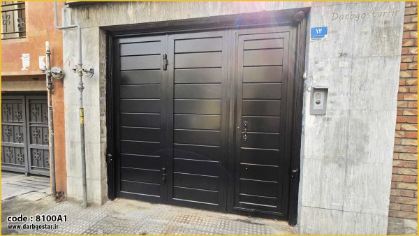 8100A1 درب حیاط فلزی